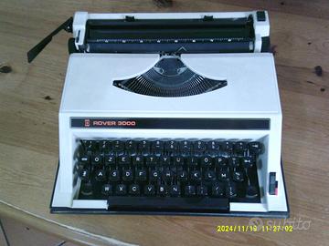 MACCHINA DA SCRIVERE ROVER 3000 PORTATILE