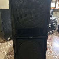 Subwoofer doppio 15