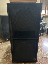 Subwoofer doppio 15