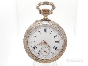 Antico TASCA primi del 900 con Cassa Cesellata