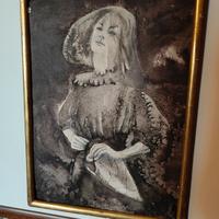 Acquerello del pittore De Sanctis