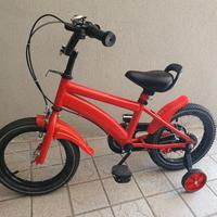 Bicicletta 14" pari al nuovo