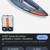 Kayak gonfiabile