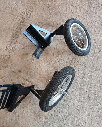 Ruote di sostegno bici 
