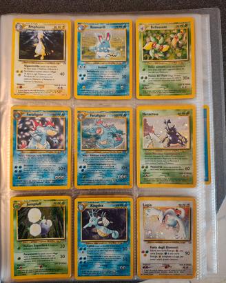 carte Pokemon set neo Genesis 