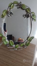 Specchiera ferro battuto