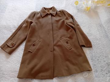 Cappotto Prisma tg 44 color cammello lana e cachem