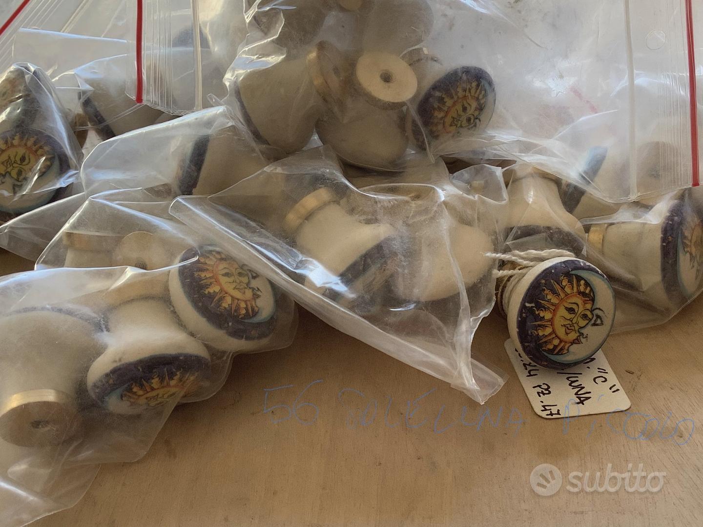 Pomelli in ceramica sole luna Arredamento e Casalinghi In vendita a Roma