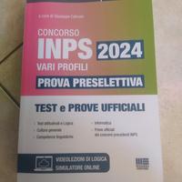 Libro "Concorso INPS 2024 – Vari profili"