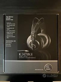 Cuffie Studio AKG K240 MK II - Pari al nuovo