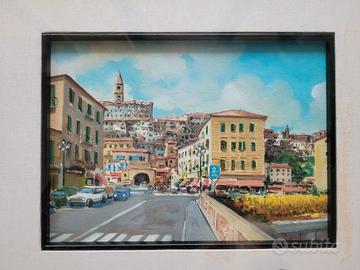 QUADRO PITTORE GIULIANO MAZZARI (1925-2021) Milano