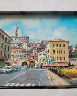 QUADRO PITTORE GIULIANO MAZZARI (1925-2021) Milano