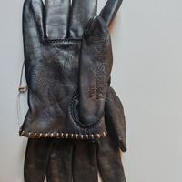 Guanti da motociclista MOTO STUKA in pelle vintage