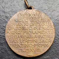 Medaglia 1° Armata "Spezzato l'iniquo confine"