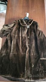 Pelliccia castorino media lunghezza