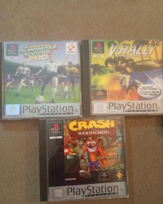 Lotto 3 giochi ps1
