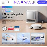  robot Narval Flow lava pavimenti nuovo 