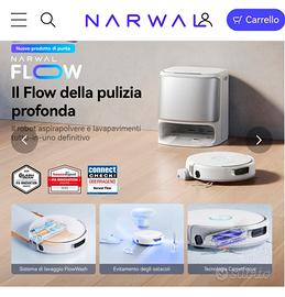  robot Narval Flow lava pavimenti nuovo 