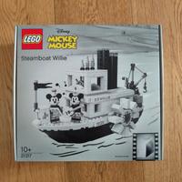 Lego Ideas Steam boat Wills da collezione