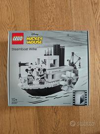 Lego Ideas Steam boat Wills da collezione