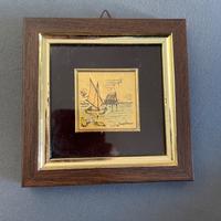 Quadro artigianale in oro