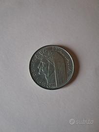 Moneta 500 lire effige di Dante