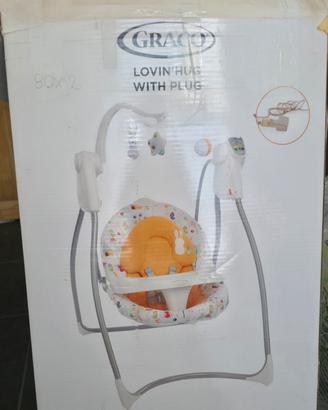 altalena elettrica per neonati grado lovin