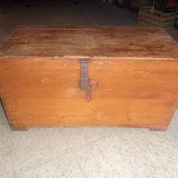 cassa in legno anni 50