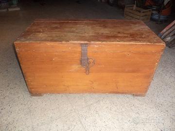 cassa in legno anni 50