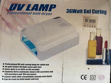 Lampada UV per gel unghie, 36W