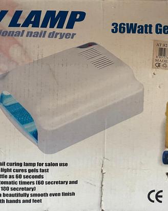 Lampada UV per gel unghie, 36W