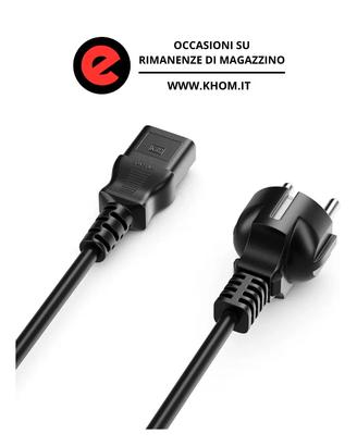 CAVO ALIMENTAZIONE PC STAMPANTI MONITOR  SPINA EU