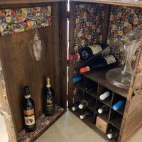 Baule cantinetta porta vini