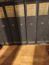 Opera omnia Benito Mussolini ed la fenice edizione