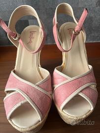 Sandali da donna con zeppa