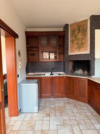 Cucina componibile legno massello