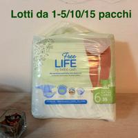 Pannolini free life by bebe cash taglia 6 (15+ kg)