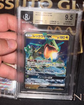 Carta Rayquaza GX 98/150 JAP BGS 9.5