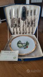 Set posate da dolce più piatto 