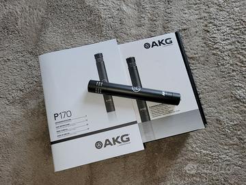 AKG P170 Microfono Condens. + Cavo XLR + Asta