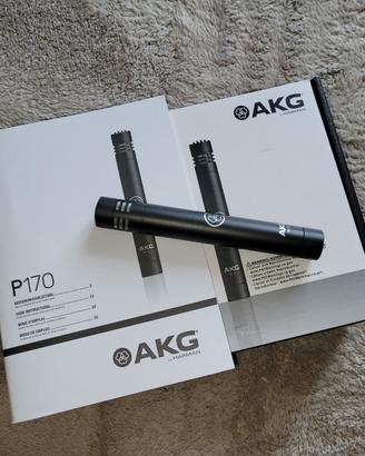 AKG P170 Microfono Condens. + Cavo XLR + Asta