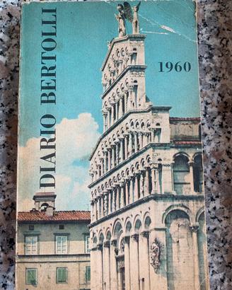 VECCHIO DIARIO ( OLIO ) BERTOLLI 1960 VINTAGE