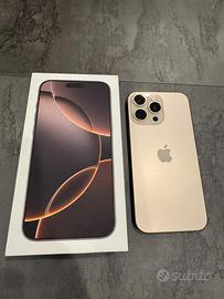 Iphone 16 pro Max 256 GB come nuovo