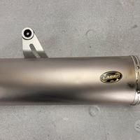 TERMINALE DI SCARICO UNIVERSALE SINISTRO LASER