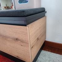 panca scarpiera imbottita