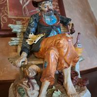 Vecchio su panchina di Capodimonte