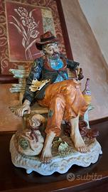 Vecchio su panchina di Capodimonte