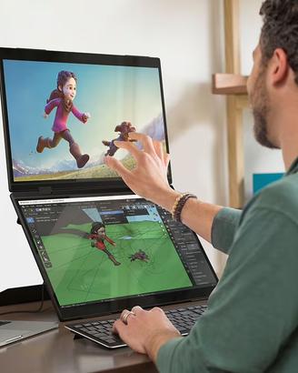 UPerfect: Monitor Doppio Pieghevole