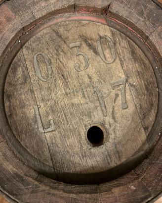 Botte  antica barrique in rovere 30litri