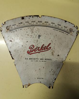 Quadrante Bilancia Berkel Vintage ricambio 